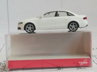 ~*~ ORYGINALNY HERPA..AUDI A4 B8..SEDAN..BIAŁY ~*~