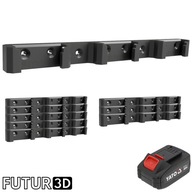 Uchwyt potrójny na akumulator YATO 18V LI-ION bez blokady