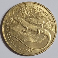 2 zł Jaszczurka Zielona - 2009 rok (Licytacja nr 145)