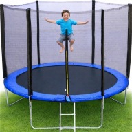 Trampolina ogrodowa 183 cm 6FT z siatką i drabinką R-Sport