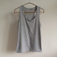 Szary top elastyczny bokserka 38 basic (287)