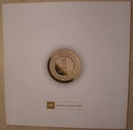 FOLDER DO RZADKIEJ MONETY 1 ZŁ ZŁOTY 2018 - 100 LAT NIEPODLEGŁOŚCI - NIEPO