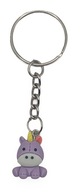 Breloczek do kluczy mini jednorożec pluszak fioletowy prezent dla dziecka