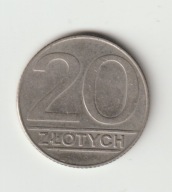 PRL 20 zloty 1989 ladny stan