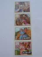 USA - musicale na Broadway,u - Mi. 2386-89 ** pasek z zeszycika