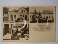 Młynary / Muhlhausen krs. Pr. Holland - pocztówka / restauracja , motor