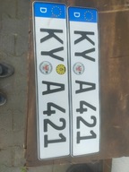 tablice rejstracyjne samochodowe kjolekcjonerskie