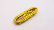 KABEL LAN RJ45 PATCHCORD ZÓŁTY 0.8m
