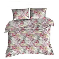 Pościel kora lux 160x200 + 2x70x80 guzik K 255 Senny list