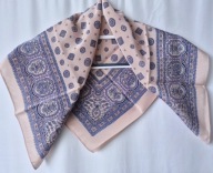 Vintage włoska chustka apaszka 67x66