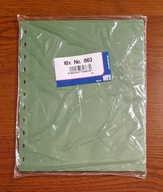 SAFE 863 - Przezroczysta strona/karta + zielona przekładka do kopert ETB