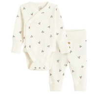 Cool Club Komplet dla dziewczynki, body, spodnie, 2 szt., 62/68