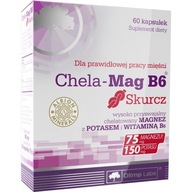 Olimp Chela-Mag B6 Skurcz Magnez Potas Witamina B6 60 kapsułek