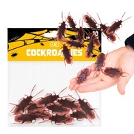 SZTUCZNE ROBAKI HALLOWEN KARALUCHY ROBALE OBRZYDLIWE ROBAKI JAK ŻYWE 10SZT.