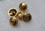 GUZIK METALOWY- ZŁOTY - HERB - guziki - 20 mm