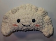 Pierożek pieróg gniotek zawieszka brelok zawieszka handmade