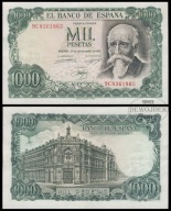 BNA - HISZPANIA 1000 Peset Pesetas 1971 / 1974 nr 9C 8361863 # P154 # XF
