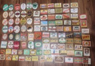 ETYKIETY PRL POLSKIE PIWO ZESTAW 100 SZT LATA 70-80 KAŻDA INNA