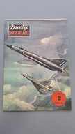 Mały Modelarz 2/1981 Samolot myśliwski MIRAGE IIIc (nierozcięty)