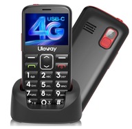 Uleway telefon komórkowy dla seniora T2301 CZARNY