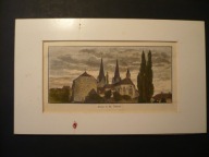 kościół w St. Andrea, oryg. 1879 + akwarela