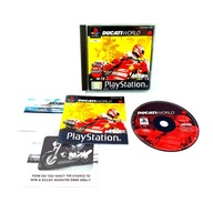 DUCATI WORLD PS1 PSX PAL PREMIEROWE ANGIELSKIE WYDANIE ENG