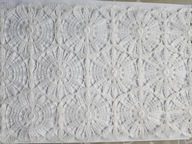 Koronka gipiurowa biała szerokość 20cm