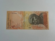 Wenezuela - 5 boliwarów - 2011 - UNC