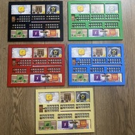 Planszetki do gry, plansza gracza - Terraformacja Marsa – 5 sztuk | DRUK 3D