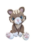 Kot na szydełku / Zabawka amigurumi/ Pluszak / Maskotka / Przytulanka