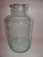 Stary piękny słój, wazon, szkło apteczne, PRL, Vintage