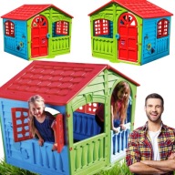 DOMEK PLAC ZABAW OGRODOWY DOMOWY DLA DZIECI PLASTIKOWY DUŻY OGRÓD NAMIOT XL