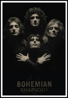 A2 PLAKAT MUZYCZNY MUZYKA ROCK ZESPÓŁ QUEEN BOHEMIAN RHAPSODY