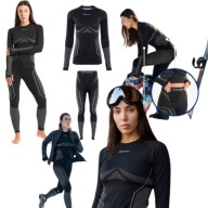 KOMPLET BIELIZNY TERMOAKTYWNEJ DAMSKIEJ ONETEAM ACHILL W SET BEZSZWOWY L-XL