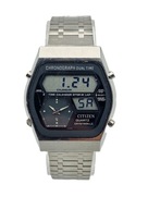 KOLEKCJONERSKI JAPOŃSKI NARĘCZNY ZEGAREK MĘSKI CITIZEN CRYSTON LC LATA 80TE