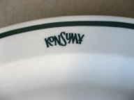 Milicja Obywatelska Stołówka MO : KONSUMY nie Bar Mleczny Społem z PRL