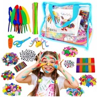 ZESTAW ARTYSTYCZNY DLA DZIECI KREATYWNY PLASTYCZNY DLA DZIEWCZYNKI CHŁOPCA