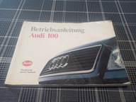 AUDI 100 Instrukcja Obsługi Książka 1991