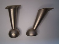 METALOWE SKOŚNE NOGI KOL SATYNA H- 130 mm