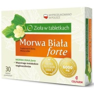 Tabletki Colfarm Morwa Biała forte 30 sztuk