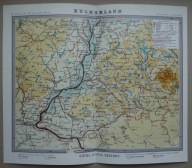 ZIEMIA CHEŁMIŃSKA; CHEŁMNO; MAPA 1887/reprint ok. 2006; JUSTUS PERTHES
