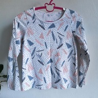 Bluzeczka w pastelową abstrakcję TU 122 dziewczęca (000)