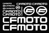 NAKLEJKI LOGO NAPIS CFMOTO QUAD MOTOCYKL CF MOTO DUŻY ZESTAW