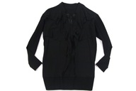 3 Doskonała Zmysłowa Długa bluzka z Dwóch Jedwabi ML