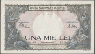 Rumunia 1000 lei 1941 - G - stan bankowy UNC