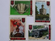 ZSRR - zabytki rzemiosła artystycznego - Mi. 4792-95 kasowane