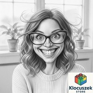 Wyjątkowa KARYKATURA Ołówek z Twojego zdjęcia – Plakat A2 + Antyrama Gratis