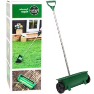 SIEWNIK RĘCZNY DO TRAWY NAWOZU WARZYW OGRODOWY SOLI PIASKU NA KÓŁKACH