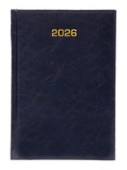 KALENDARZ KSIĄŻKOWY TYGODNIOWY A5 CZARNY 2026 ROK TWARDA OPRAWA