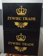 Skrzynka Transporter Krata na butelki od piwa, Tyskie,piwo